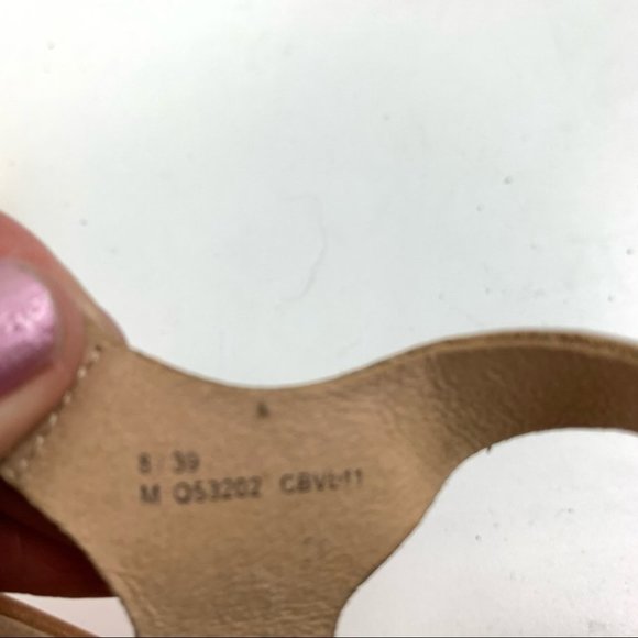 **SOLD** KORKS by Kork-Ease Leather Wedges Size 8 - Picture 6 of 6